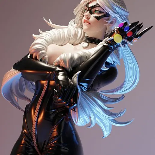 Фигурка «Чёрная кошка», Marvel