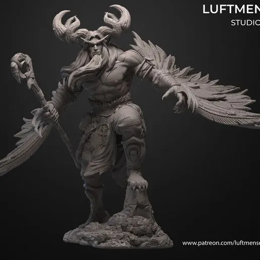 Фигурка «Малфурион Ярость Бури», World of Warcraft