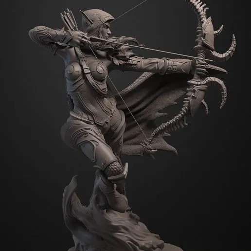 Фигурка «Сильвана Ветрокрылая», World of Warcraft