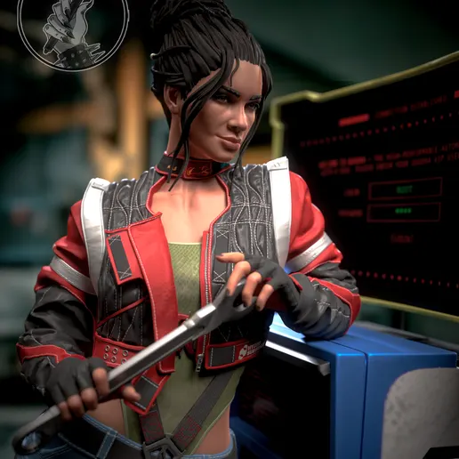 Фигурка «Панам Палмер», Cyberpunk 2077