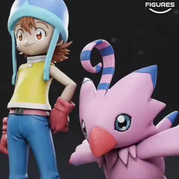 Фигурка «Сора Такэноути и Биёмон», Digimon