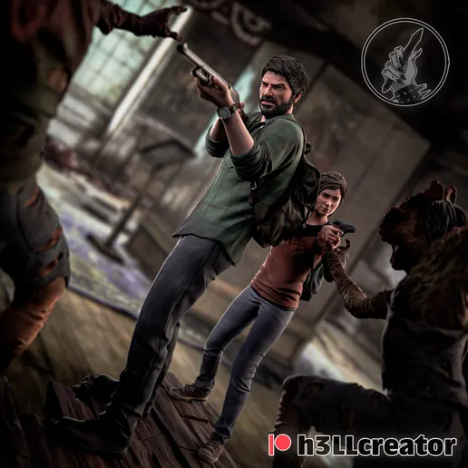 Диорама «Джоэл и Элли», The Last of Us