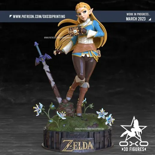Фигурка «Принцесса Зельда», The Legend of Zelda