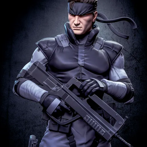 Фигурка «Солид Снейк», Metal Gear