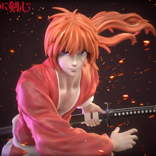 Фигурка «Кэнсин Химура», Rurouni Kenshin
