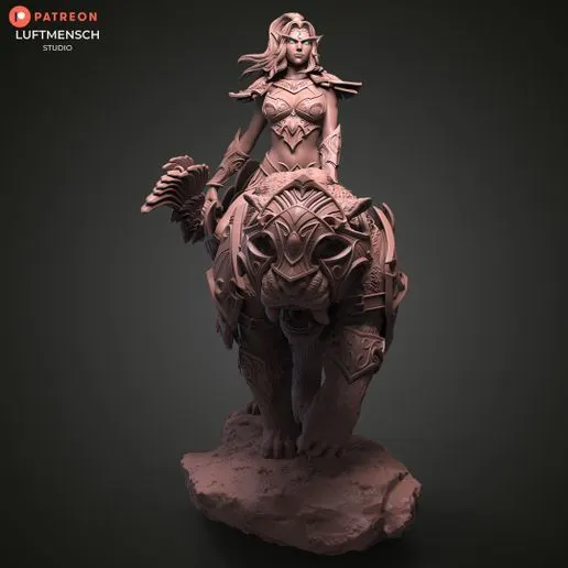 Фигурка «Тиранда Шелест Ветра и Ашала», World of Warcraft