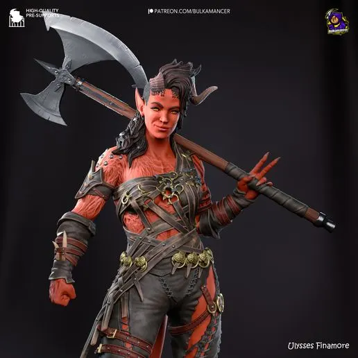 Фигурка «Карлах», Baldur's Gate