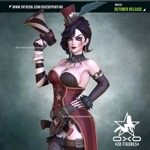 Фигурка «Безумная Мокси», Borderlands