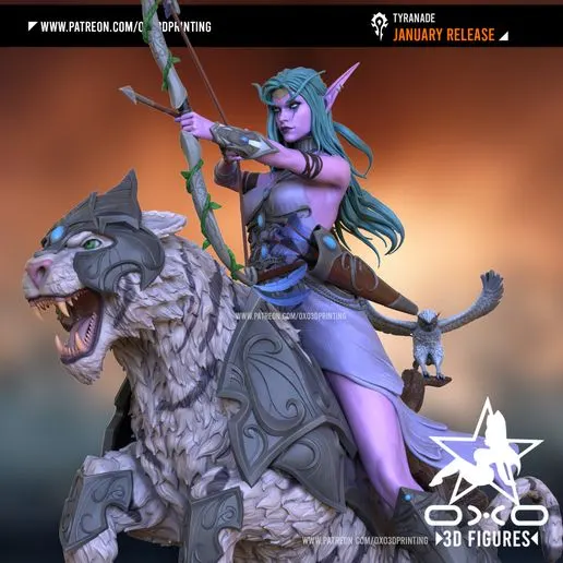 Фигурка «Тиранда Шелест Ветра», World of Warcraft