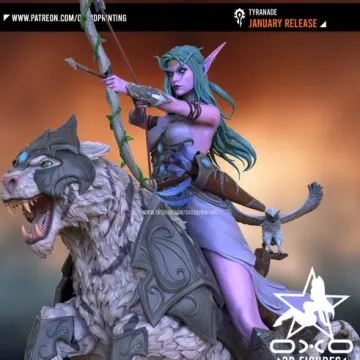 Фигурка «Тиранда Шелест Ветра», World of Warcraft