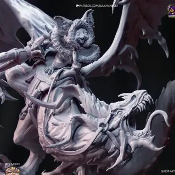 Фигурка «Палико — наездник дракона», Monster Hunter