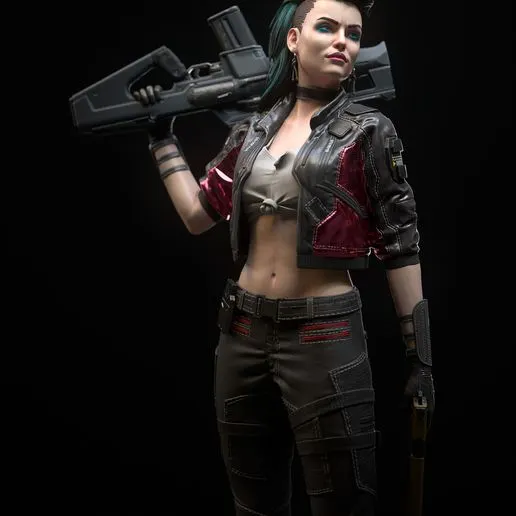 Фигурка «Роуг Амендиарес», Cyberpunk 2077