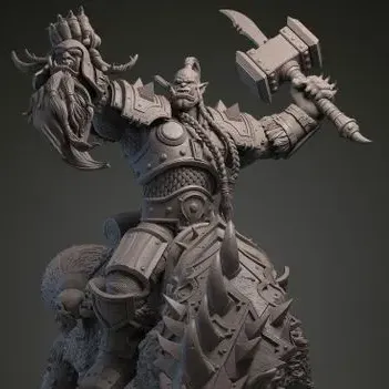 Фигурка «Оргрим Молот Рока», World of Warcraft
