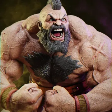 Фигурка «Зангиев», Street Fighter