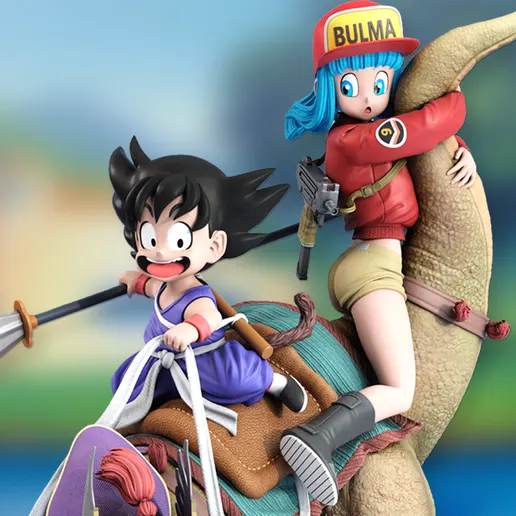 Диорама «Сон Гоку и Булма», Dragon Ball