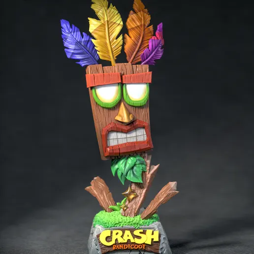 Фигурка «Аку-Аку», Crash Bandicoot