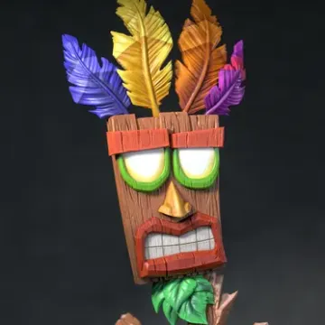 Фигурка «Аку-Аку», Crash Bandicoot