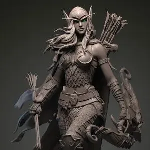 Фигурка «Аллерия Ветрокрылая», World of Warcraft