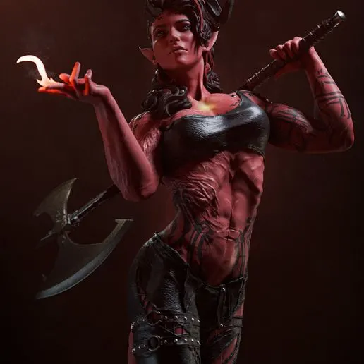 Фигурка «Карлах», Baldur's Gate