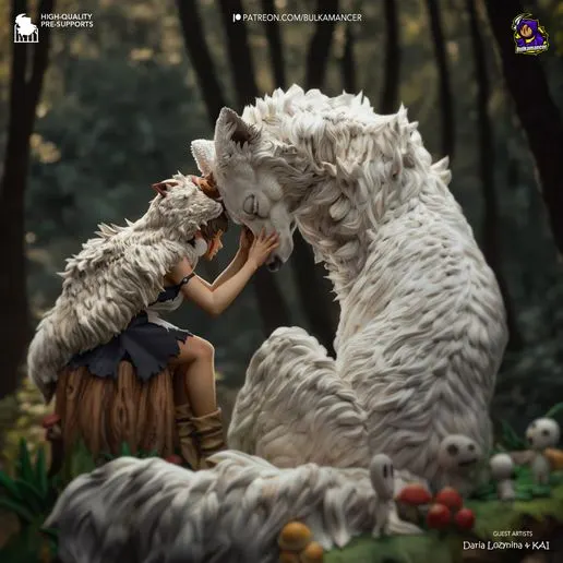 Фигурка «Сан», Studio Ghibli