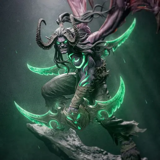 Фигурка «Иллидан Ярость Бури», World of Warcraft