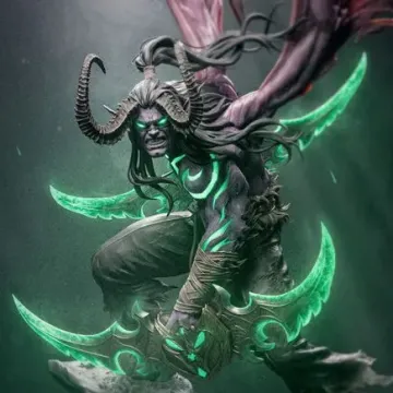Фигурка «Иллидан Ярость Бури», World of Warcraft