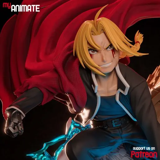 Фигурка «Эдвард Элрик», Fullmetal Alchemist