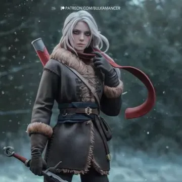 Фигурка «Цири», The Witcher