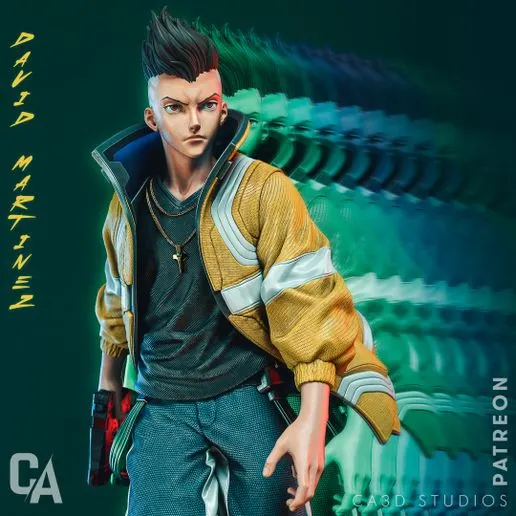 Фигурка «Дэвид Мартинес», Cyberpunk 2077
