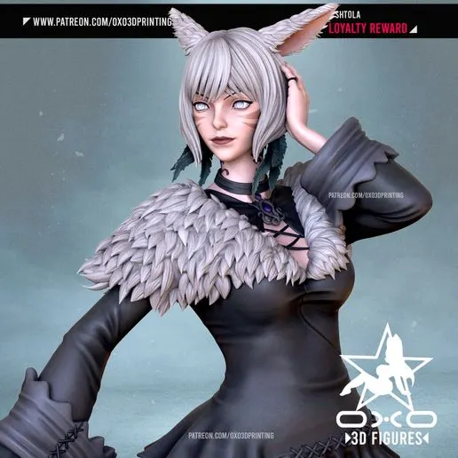 Фигурка «Я'штола Рул», Final Fantasy