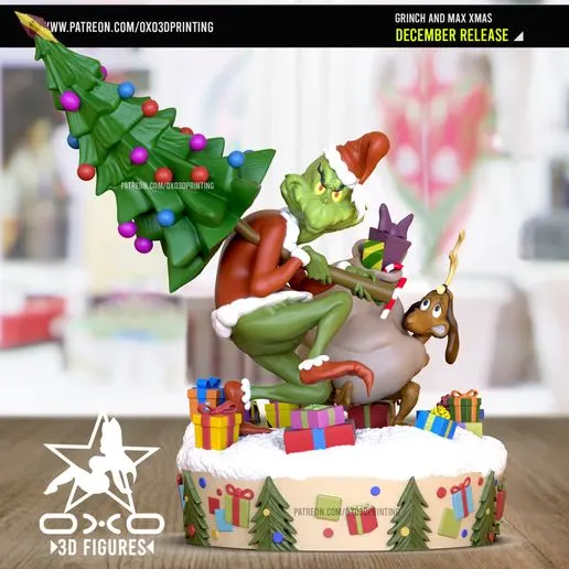 Фигурка «Гринч и Макс», The Grinch