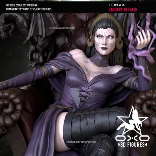 Фигурка «Лилиана Весс», Magic: The Gathering