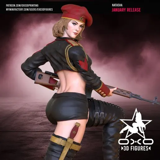 Фигурка «Наташа Волкова», Command & Conquer