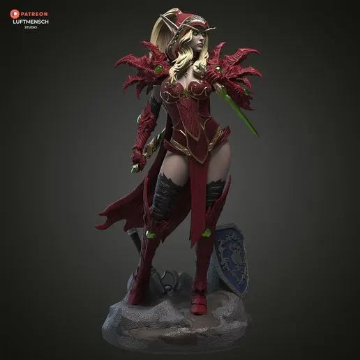 Фигурка «Валира Сангвинар», World of Warcraft