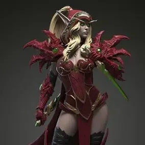 Фигурка «Валира Сангвинар», World of Warcraft