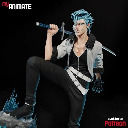Фигурка «Гриммджоу Джагерджак», Bleach