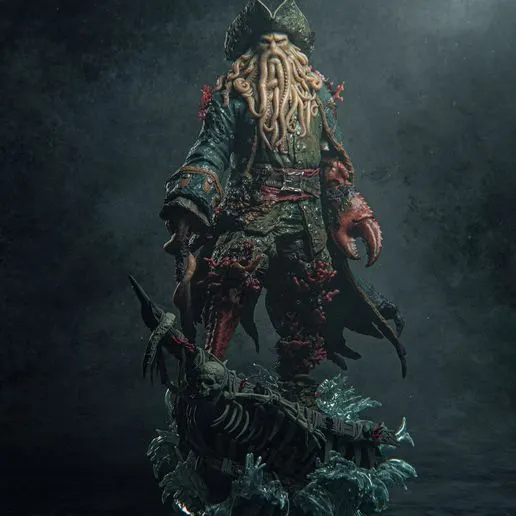 Фигурка «Дейви Джонс», Pirates of the Caribbean