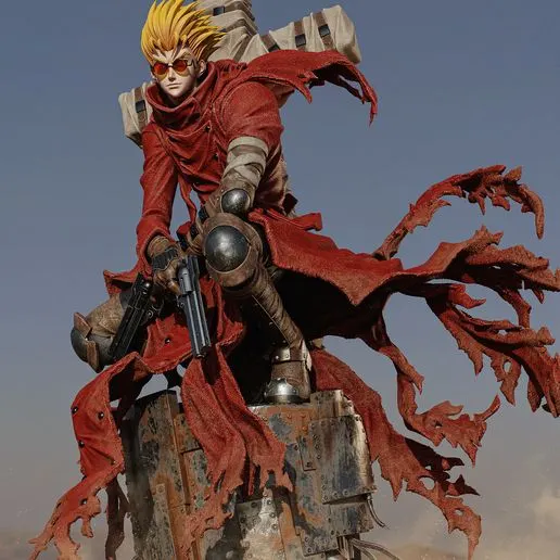 Фигурка «Вэш Ураган», Trigun