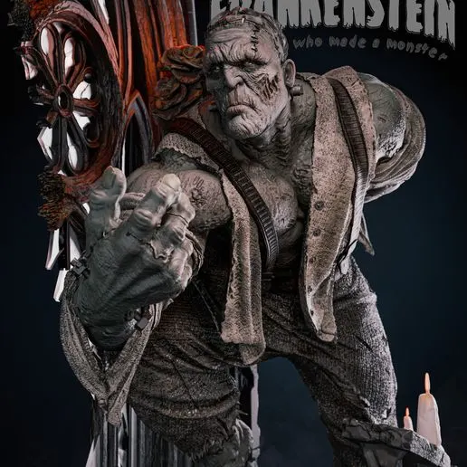 Диорама «Чудовище Франкенштейна», Frankenstein