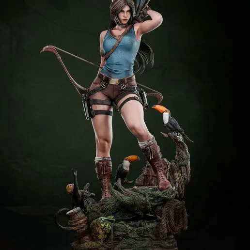 Диорама «Лара Крофт», Tomb Raider