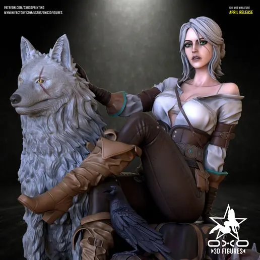 Фигурка «Цири», The Witcher