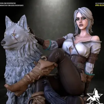Фигурка «Цири», The Witcher