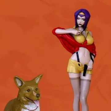 Фигурка «Эйн», Cowboy Bebop