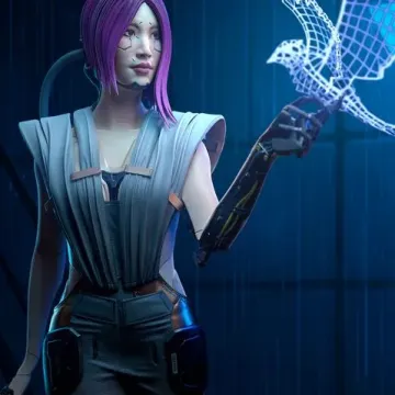 Фигурка «Певчая птичка», Cyberpunk 2077