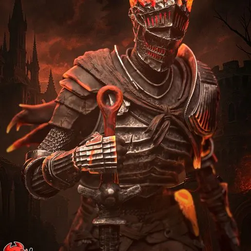 Фигурка «Душа пепла», Dark Souls