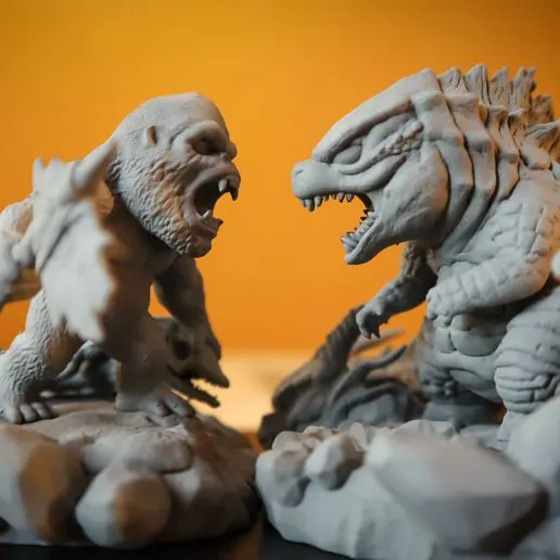 Диорама «Кинг-Конг и Годзилла», Godzilla
