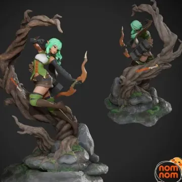 Фигурка «Высшая эльфийка-лучница», Goblin Slayer