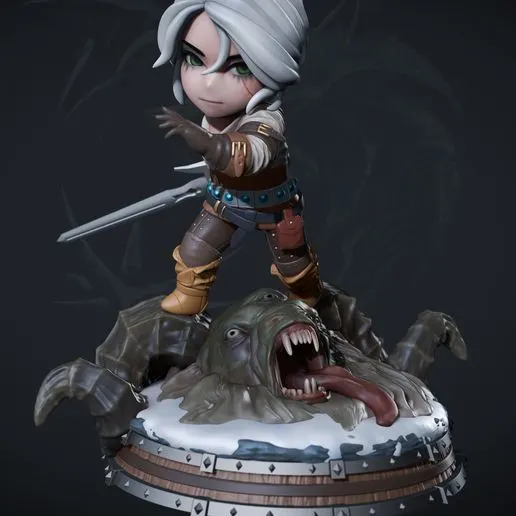 Фигурка «Цири», The Witcher