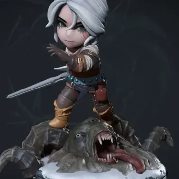 Фигурка «Цири», The Witcher