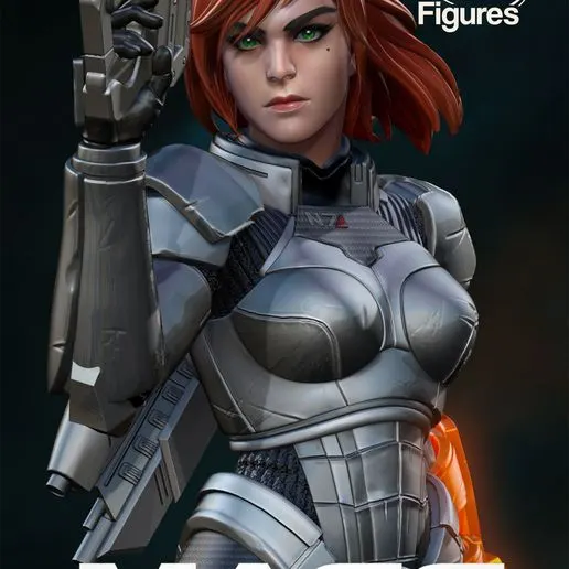 Фигурка «Коммандер Шепард», Mass Effect